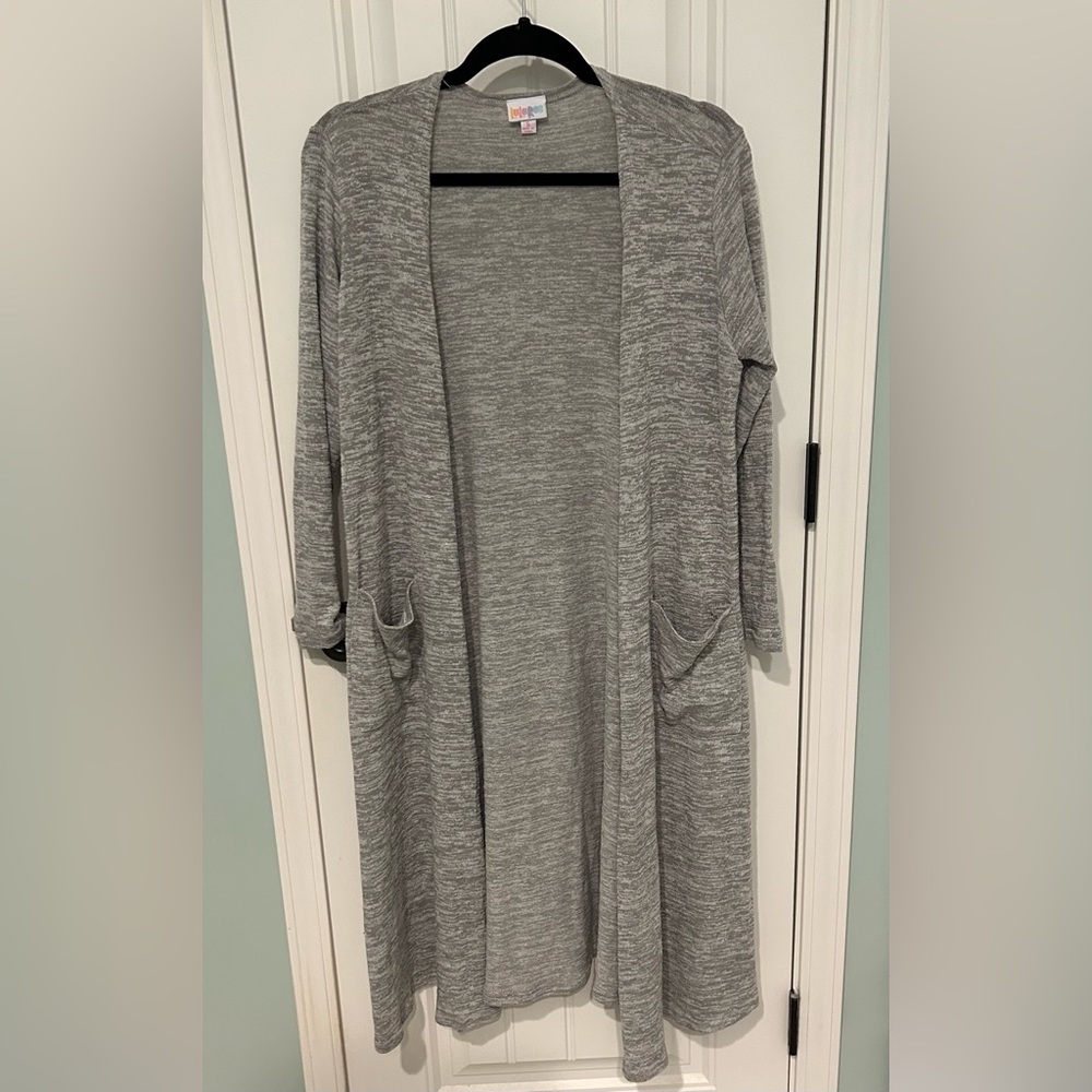 LuLaRoe Sarah knit duster, size small